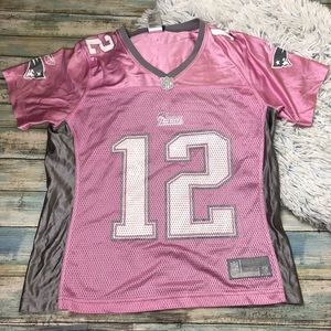 pink tom brady womens jersey